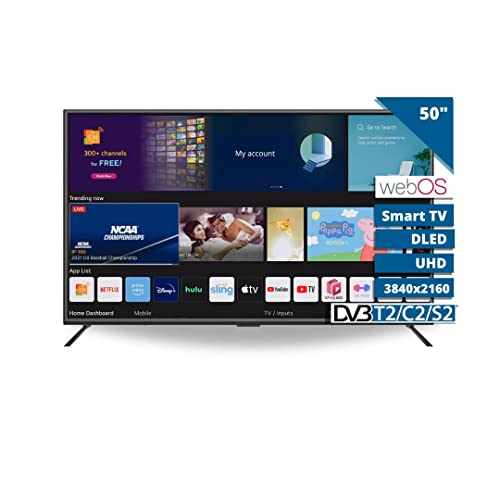 BSL-502S Smart TV 50' Pollici DLED UHD 3840 * 2160 | 60Hz | USB | DVBT2 | DVB-S2 | Ci+| HDMI x3|Web OS