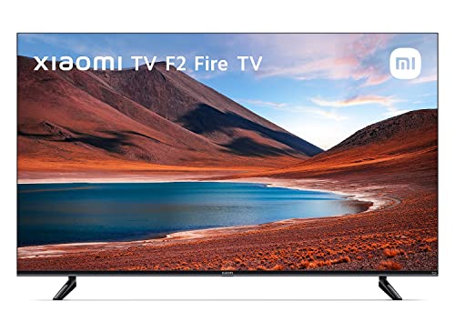 Xiaomi F2 50' Smart Fire TV 125 cm (4K Ultra HD, HDR10, senza bordi metallici, Prime Video, Netflix, Controllo vocale Alexa, HDMI 2.1, Bluetooth, USB, Triplo Tuner)