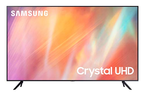 Samsung TV UE65AU7190UXZT Smart TV 65' Serie AU7100, Modello AU7190, Crystal UHD 4K, Compatibile con Alexa, 2021, DVB-T2, Grigio (Titan Grey) [Escl. Amazon]
