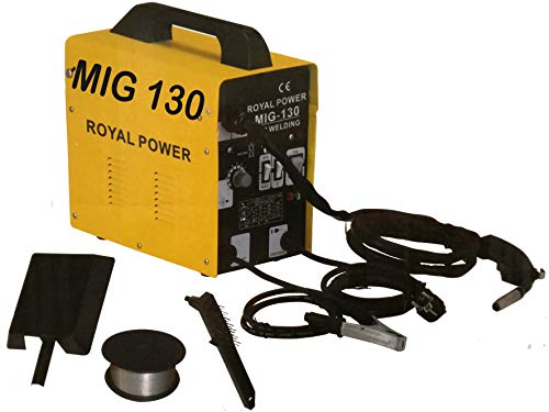 Saldatore filo continuo senza gas MIG 130 A 230 V in promozione ROYAL POWER
