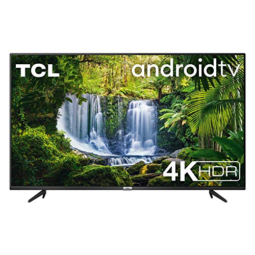 TCL TV 55', 4K HDR, Ultra HD, Smart TV con Sistema Android 9.0, Design senza Bordi (Micro Dimming PRO, Smart HDR, Dolby Audio, Compatibile con Google Assistant e Alexa)