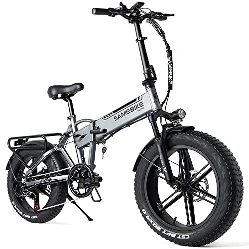 SAMEBIKE XWLX09 Fat Tire Bicicletta elettrica Bicicletta elettrica Mountain Beach Snow Ebike 20 pollici per adulti