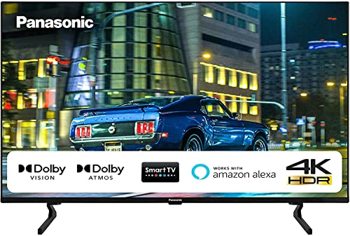 Panasonic 65HX600 Smart Tv 65' LED 4K Ultra HD, Dolby Atmos, 4K Studio Color Engine, Dolby Vision, Compatibilità Google Assistant & Amazon Alexa, Wi-Fi, Compatibilità Netflix