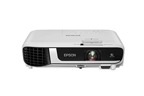 Epson EB-W51 videoproiettore 3LCD WXGA, HD ready 1280 x 800, 16:10, contrasto 16.000:1, 4000 lumen, altoparlante, telecomando, borsa, RCA/HDMI/VGA/LAN, proiezione fino 320”