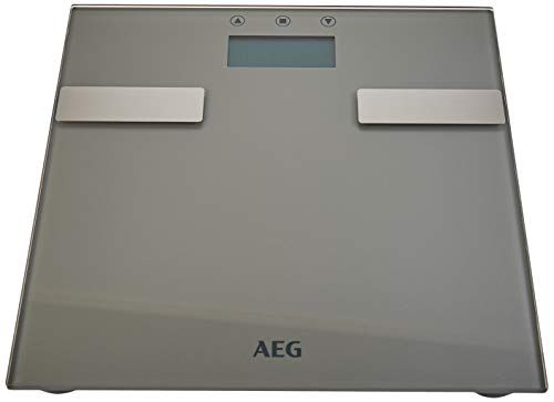 AEG PW 5644 FA Bilancia pesapersone elettronica Quadrato Grigio