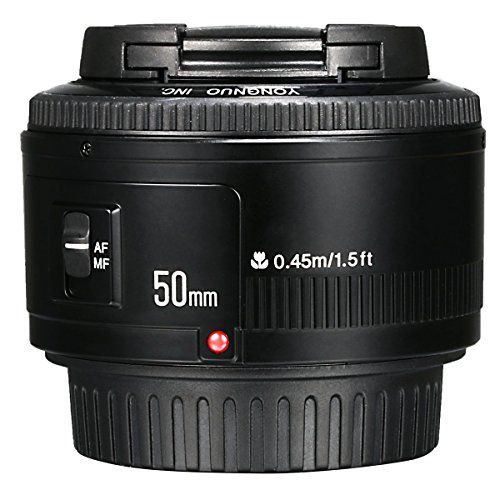 Yongnuo YN 50mm F/1.8 AF/MF Grande Apertura Auto Focus Lens per Canon EF Mount EOS Camer